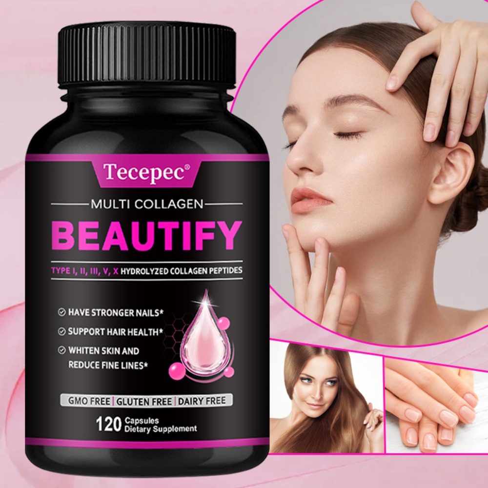 Hair Care Collagen - อาหารเสริมคอลลาเจนคอมเพล็กซ์ - ช่วยดูแลผิว เล็บ ผม สารต้านอนุมูลอิสระ