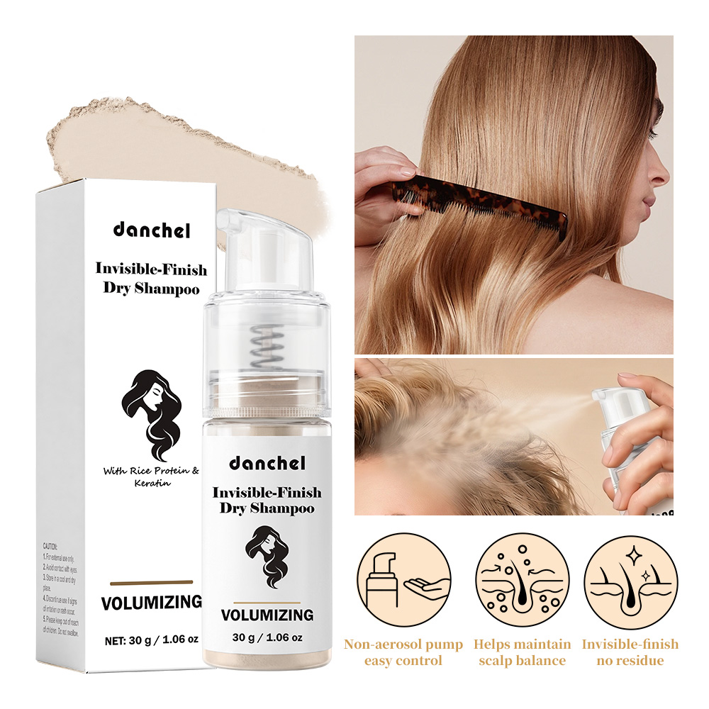 Hair Care Spray - แชมพูแห้งแบบผง ควบคุมความมัน เพิ่มวอลลุ่ม ทำให้ผมดูฟู ไม่ต้องล้างออก สำหรับผู้หญิง
