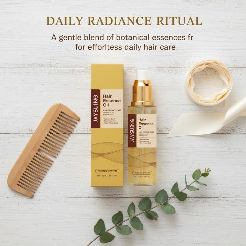 Hair Care Daily - น้ำมันบำรุงผมแห้งสูตรเข้มข้น สำหรับซ่อมแซมผมแตกปลาย ลดการขาดหลุดร่วง ช่วยให้ผมเรียบลื่น ดูแลเส้นผมทุกวัน