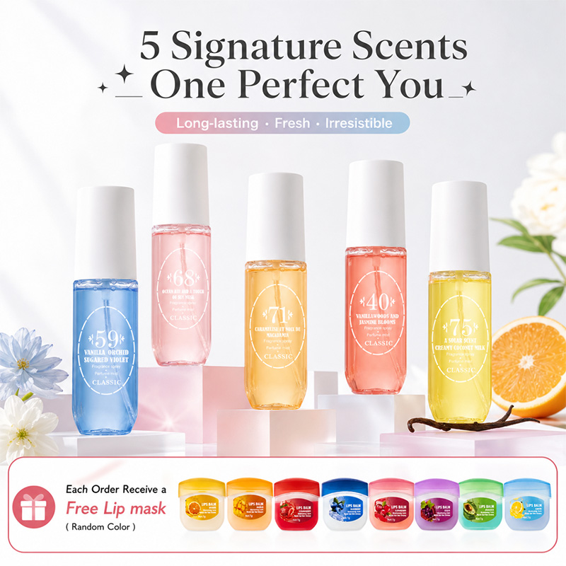 Hair Care Spray - สเปรย์น้ำหอมสำหรับผิวกาย 5 กลิ่น วานิลลา ออร์คิด โอเชียนแอร์