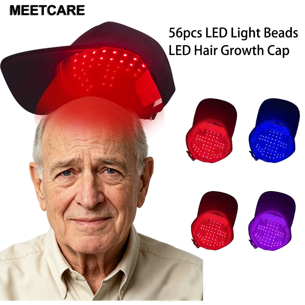 Hair Care Elseve - หมวกกระตุ้นการเจริญเติบโตของเส้นผม 660nm 850nm อุปกรณ์บำบัดด้วยแสงอินฟราเรดสีแดง พร้อมหลอดไฟ LED