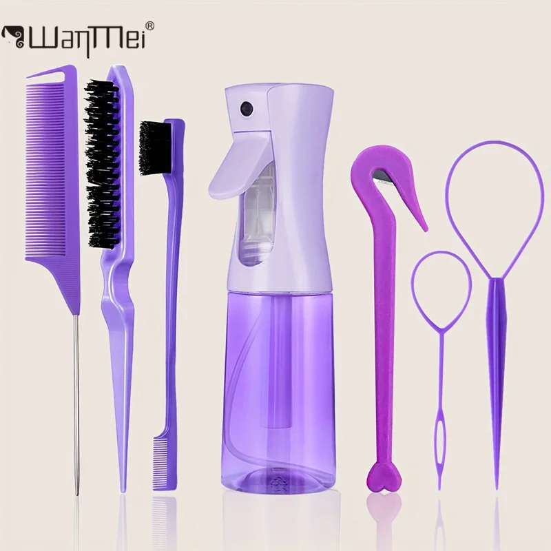ชุดอุปกรณ์ทำผมมืออาชีพ 7 ชิ้น/ - Hair Care Spray บทวิจารณ์และราคา