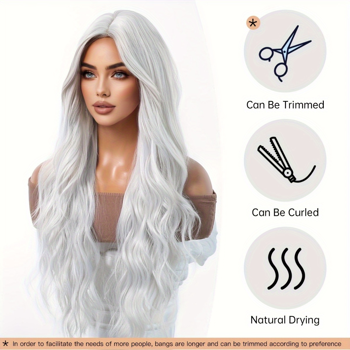 วิกผมใยสังเคราะห์ยี่ห้อ Anxin: - Hair Care Daily บทวิจารณ์และราคา