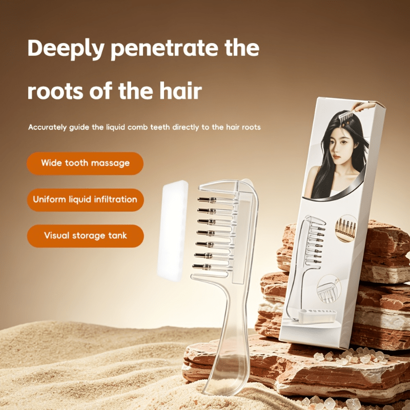 หวีใสสำหรับน้ำมันหอมระเหย หวีส - Hair Care Essence บทวิจารณ์และราคา