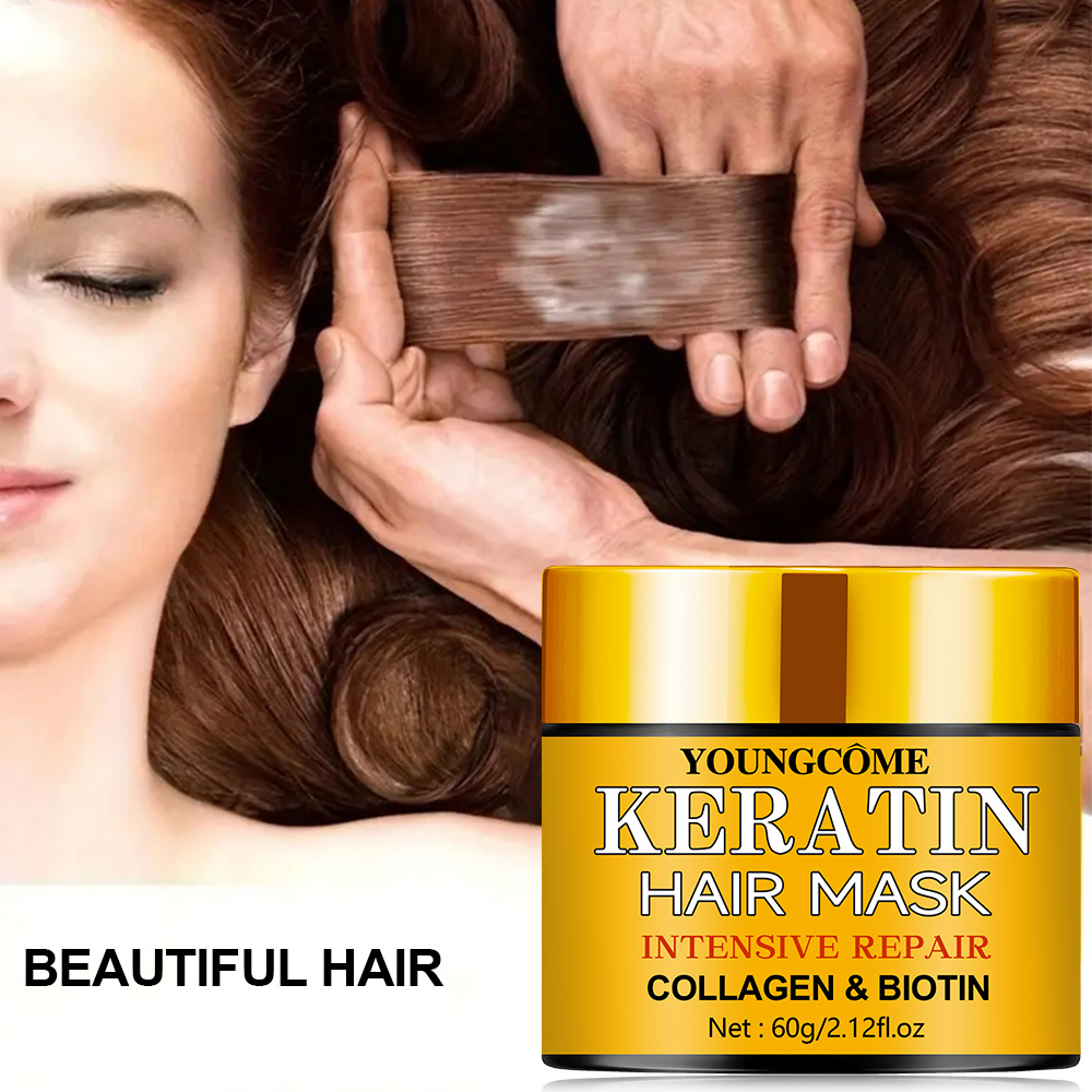ผมซ่อมแซม Hair Mask น้ํามันหอม - Hair Care Collagen บทวิจารณ์และราคา