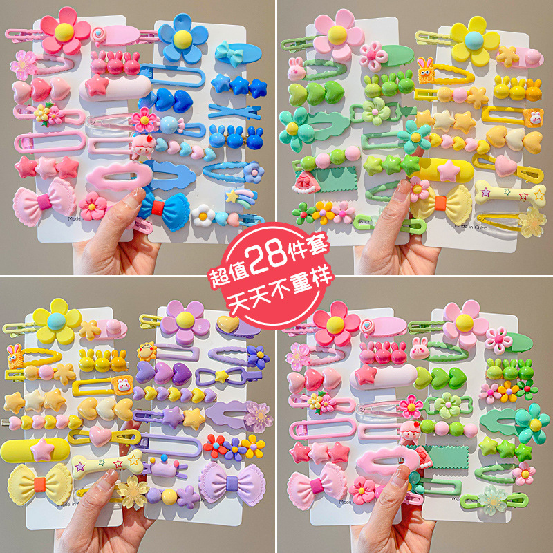 กิ๊บติดผมสีชมพูสีเหลืองสำหรับเ - Hair Care Color บทวิจารณ์และราคา