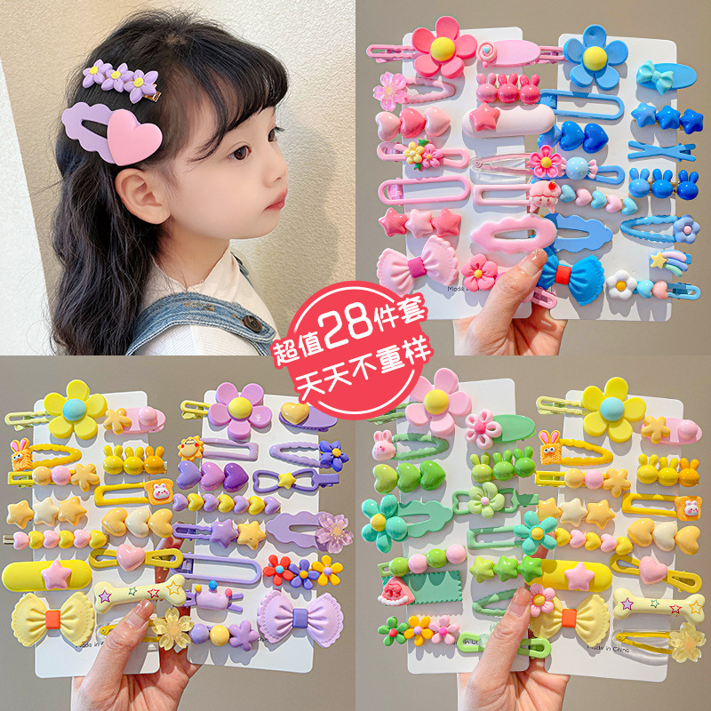 กิ๊บติดผมสีชมพูสีเหลืองสำหรับเ - Hair Care Color บทวิจารณ์และราคา