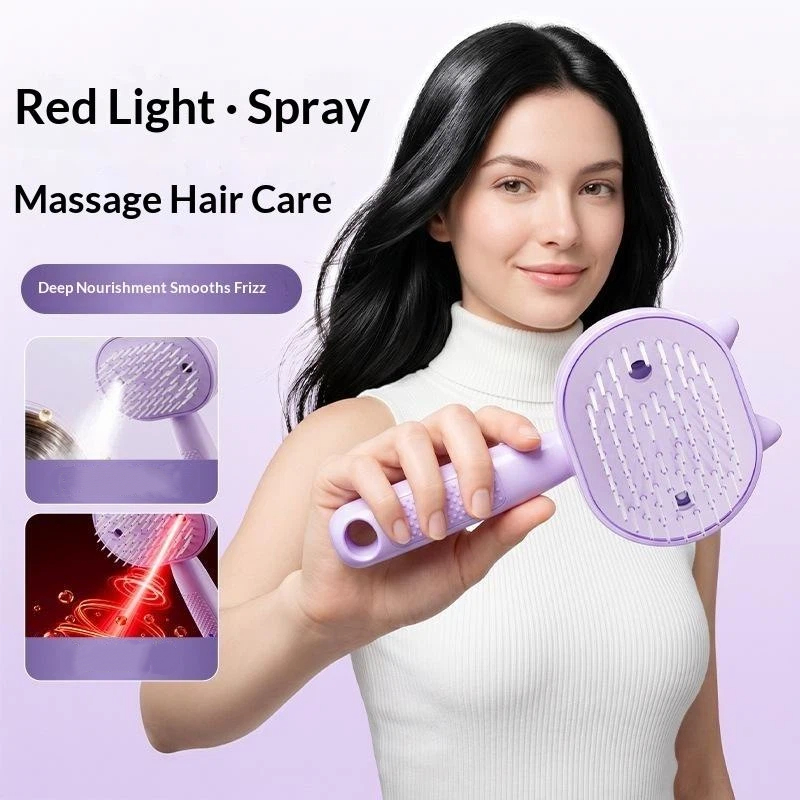 แปรงหวีผมไฟฟ้าพร้อมหัวฉีดสเปรย - Hair Care Spray บทวิจารณ์และราคา