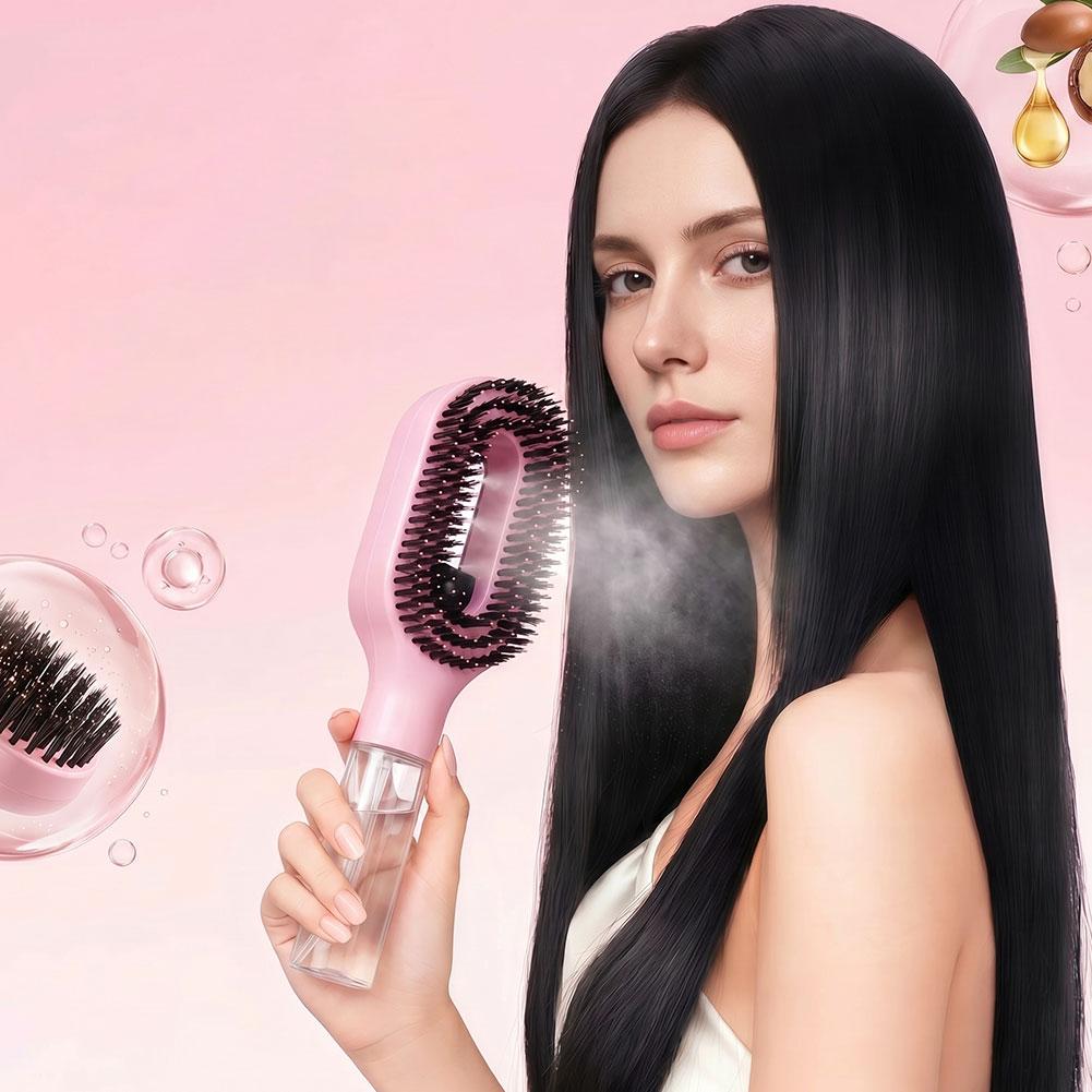 แปรงหวีผมแบบ 2 in 1 พร้อมสเปรย - Hair Care Spray บทวิจารณ์และราคา