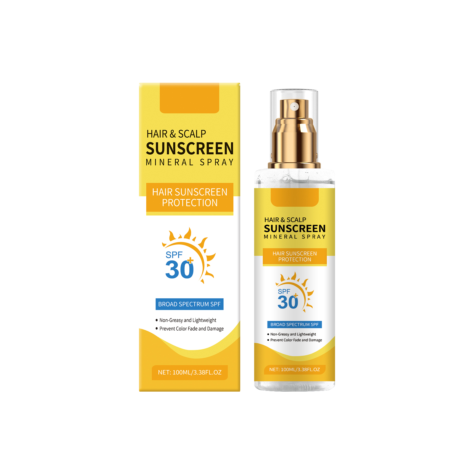 สเปรย์กันแดดหนังศีรษะรากขิง SP - Hair Care Spray บทวิจารณ์และราคา