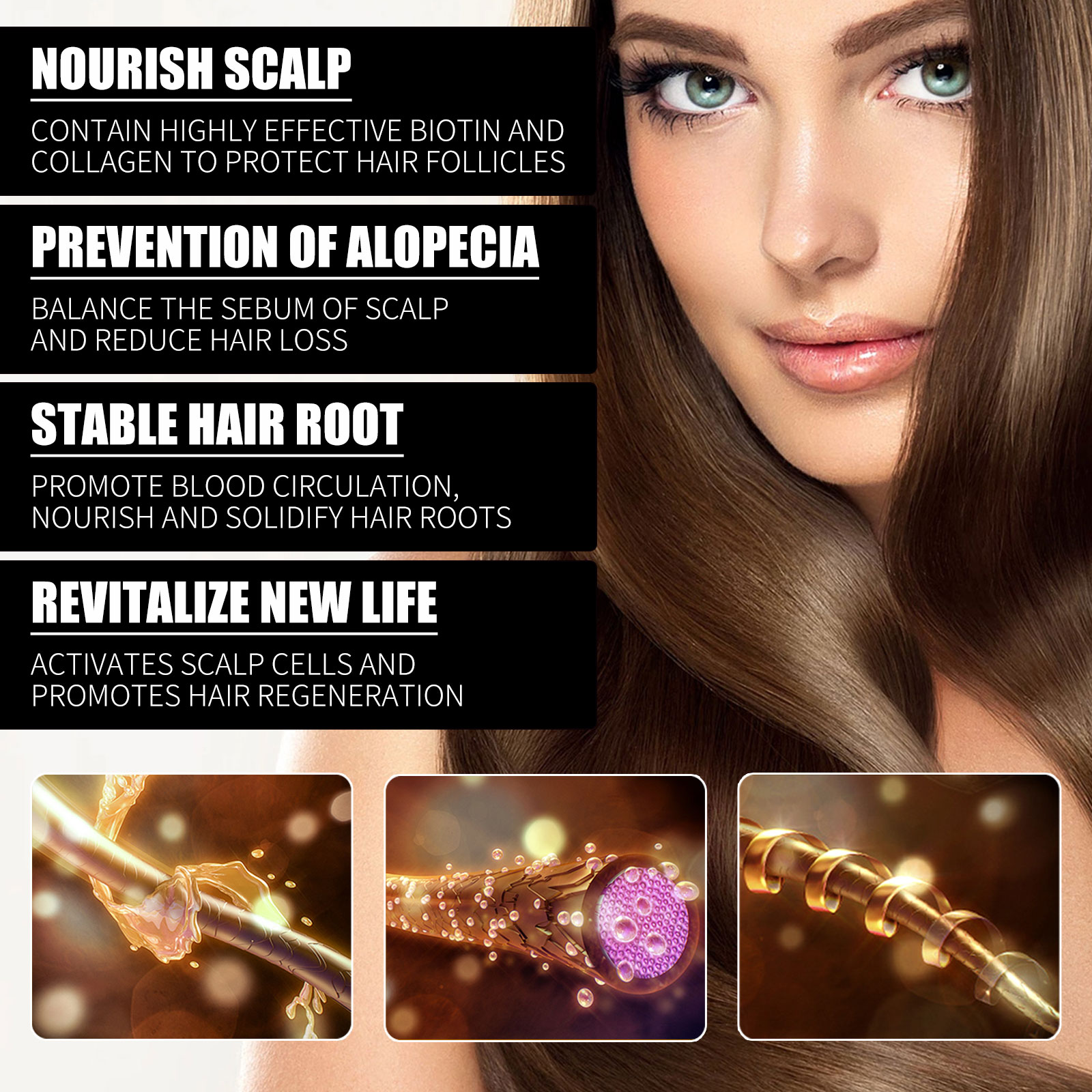 น้ำมันบำรุงผมไบโอติน คอลลาเจน  - Hair Care Collagen บทวิจารณ์และราคา