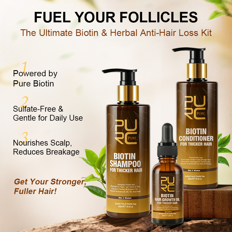PURC Biotin Hair Growth Oil แช - Hair Care Elseve บทวิจารณ์และราคา