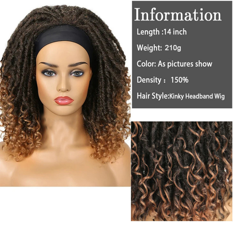 วิกผมแบบผ้าโพกศีรษะสไตล์ยุโรปแ - Crochet Braiding Hair บทวิจารณ์และราคา