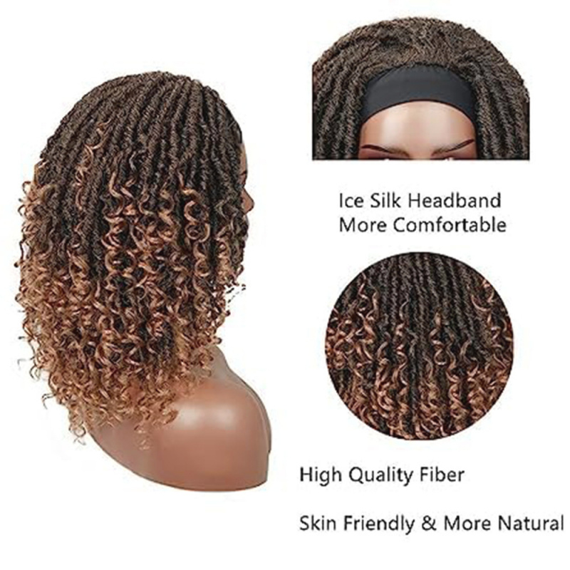 วิกผมแบบผ้าโพกศีรษะสไตล์ยุโรปแ - Crochet Braiding Hair บทวิจารณ์และราคา