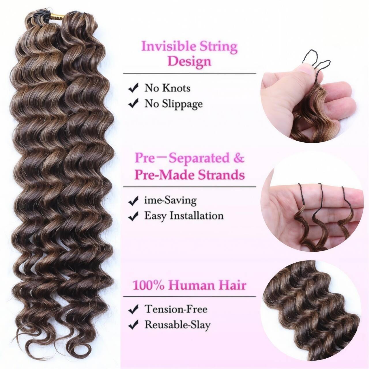 4/27 ดีพเวฟ อินวิซิเบิล น็อตส์ - Hair Care Color บทวิจารณ์และราคา