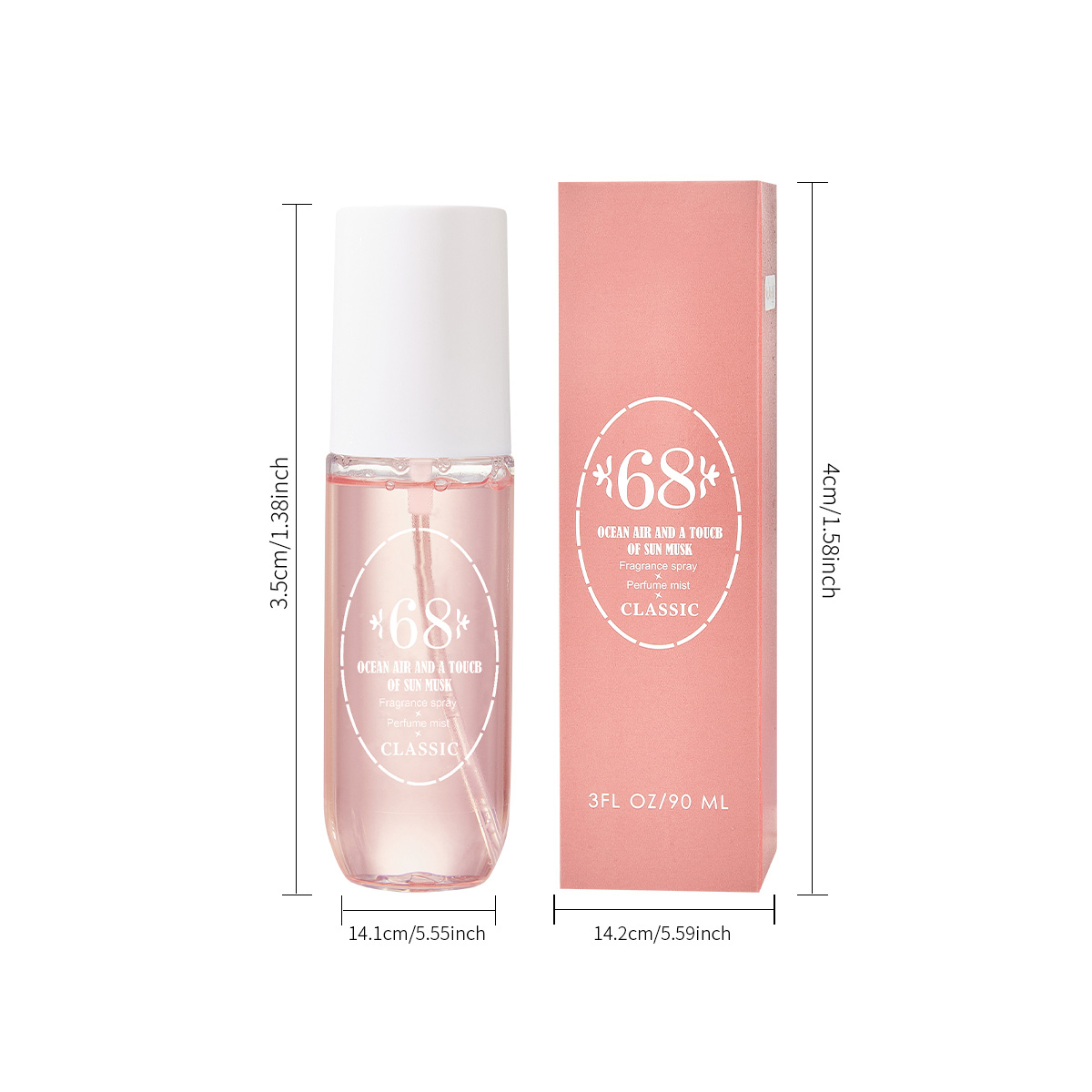สเปรย์น้ำหอมสำหรับผิวกาย 5 กลิ - Hair Care Spray บทวิจารณ์และราคา