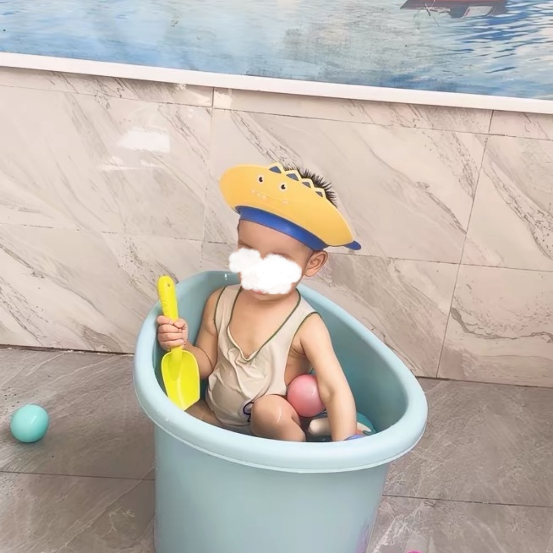 หมวกซิลิโคนสำหรับสระผมเด็ก ป้อ - Hair Care For Baby บทวิจารณ์และราคา